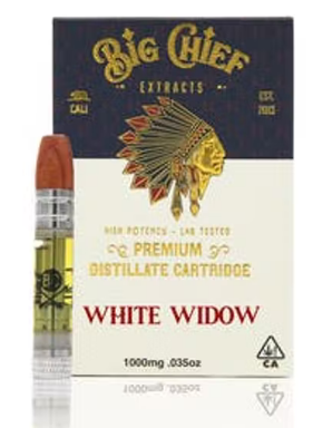 White Widow Cannabis Cartridge at NaturalAid, Sunland Tujunga, LA