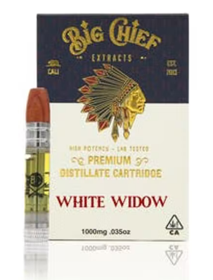 White Widow Cannabis Cartridge at NaturalAid, Sunland Tujunga