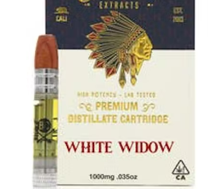 White Widow Cartridges at Weedway, Sunland Tujunga. LA